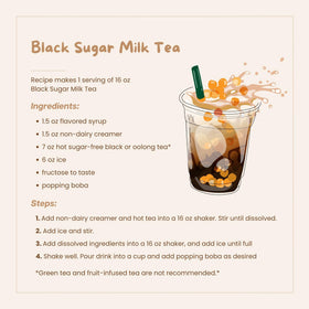 Bossen Black Sugar Syrup enhances smoothies and lemonade with depth.