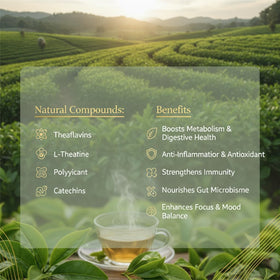 Daily ritual with Pipi Oolong supports calm focus during busy days.