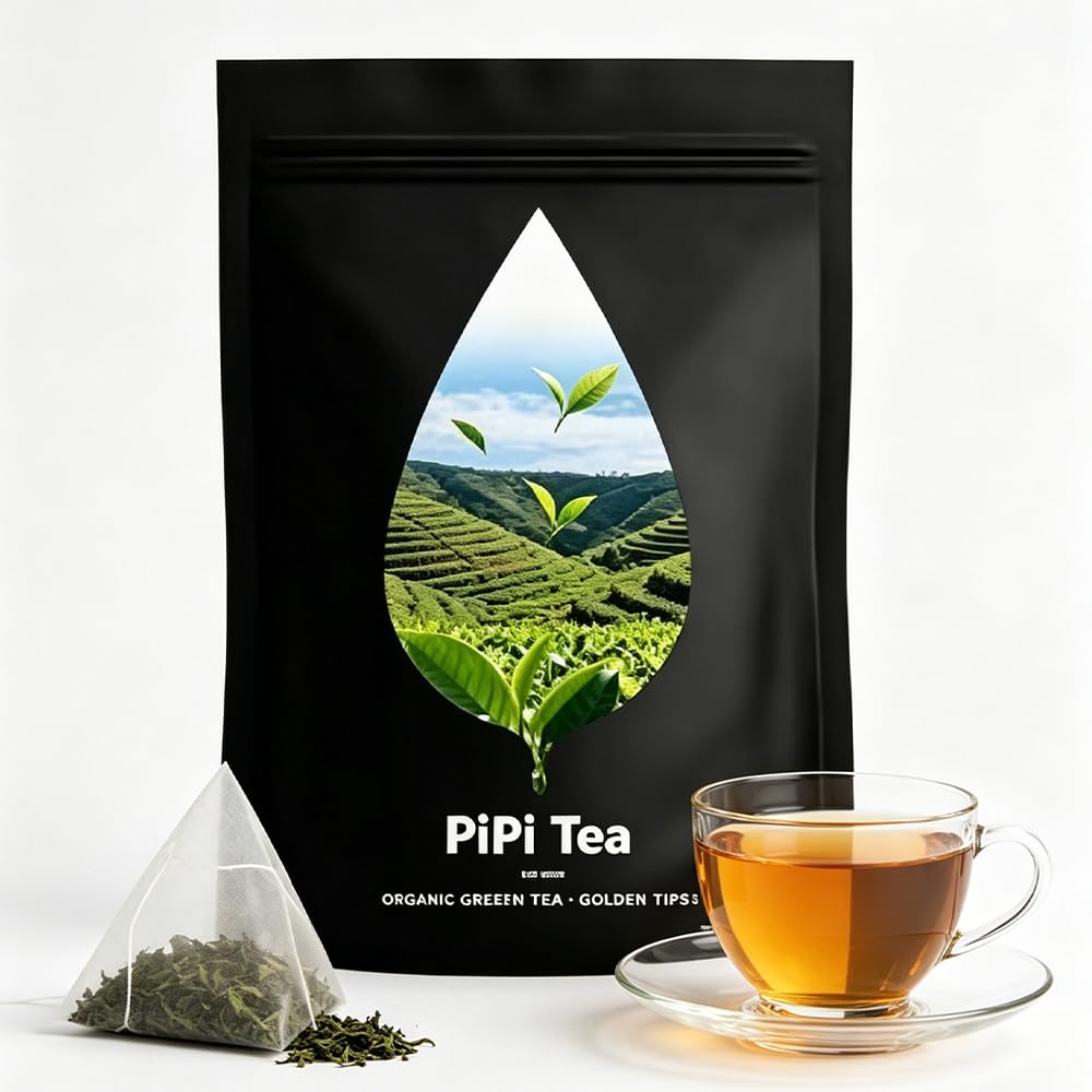 Bosteda Pipi Oolong tea bag close-up shows premium leaves for a smooth brew