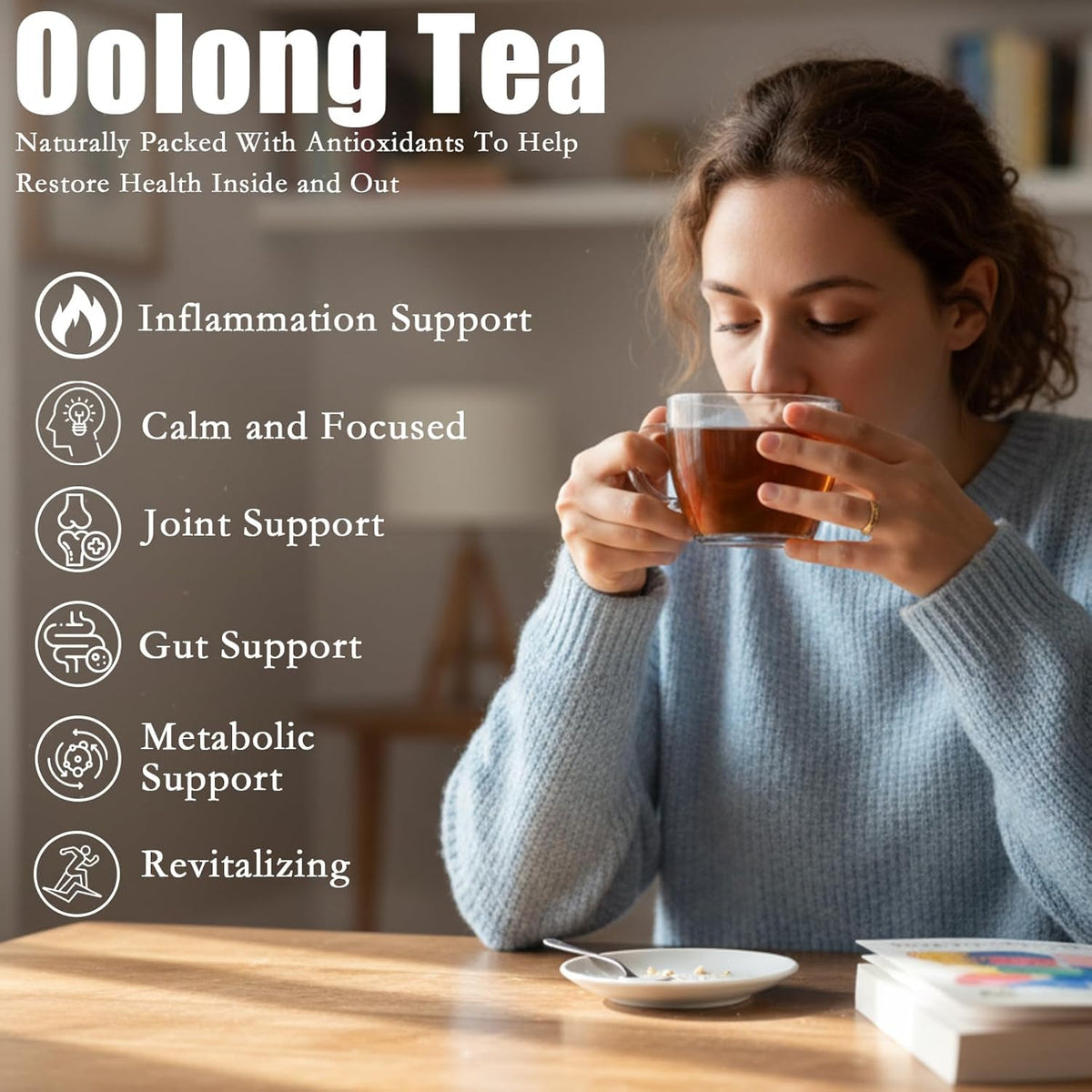 Bosteda Pipi Oolong tea over ice demonstrates versatile cold brew option
