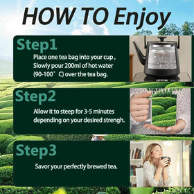 Pipi Oolong box packaging shows convenient 20-bag set for daily ritual.