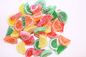 Boston Fruit Slices cherry slices on tray, bright flavor for dessert platters