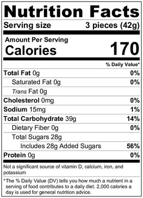 Boston Fruit Slices orange slices on tray, gluten-free snack perfect for on-the-go