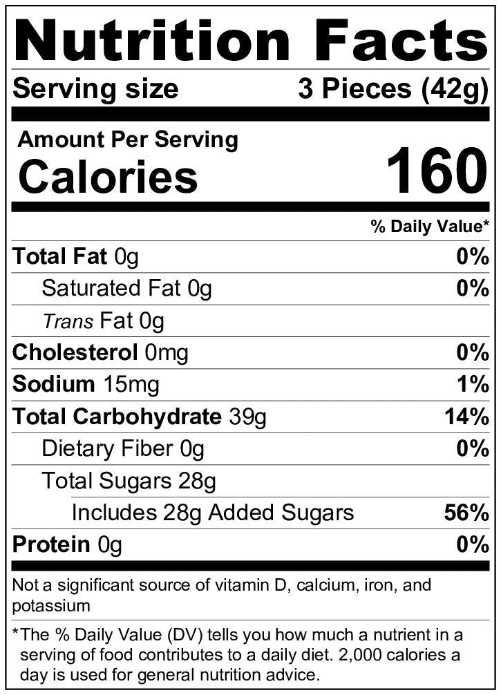 Boston Fruit Slices Round 11-Ounce packaging, convenient allergen-free snack for gatherings