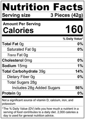 Boston Fruit Slices Round 11-Ounce packaging, convenient allergen-free snack for gatherings