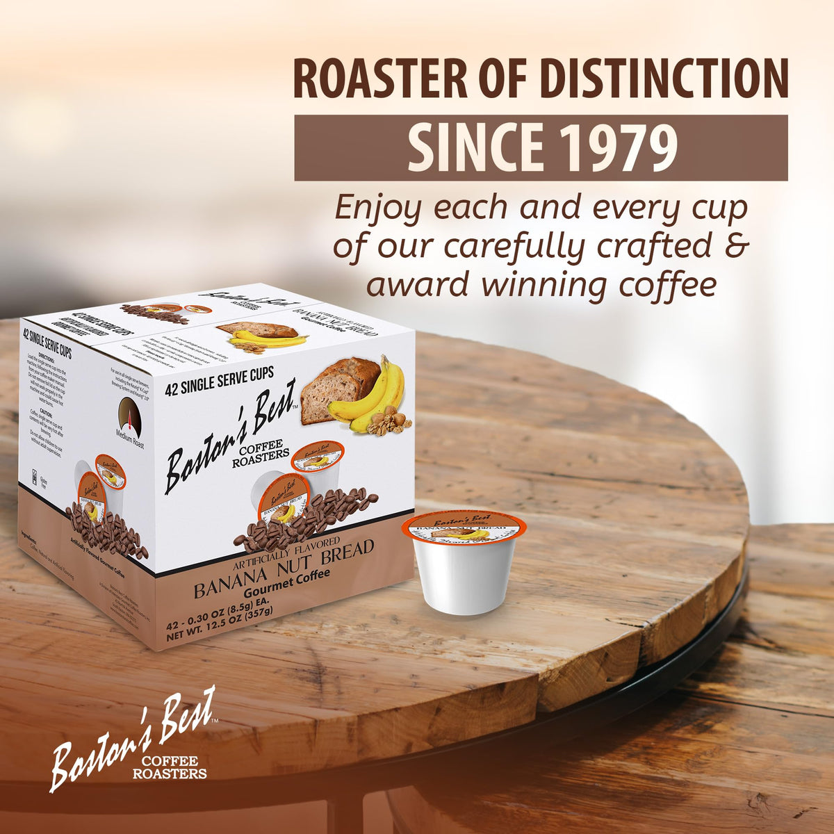 Boston's Best 42-count pack offers convenient daily caffeine routine