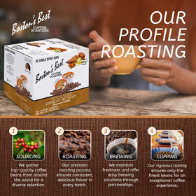 Gluten-free and BPA-free packaging certification on Boston's Best packaging.