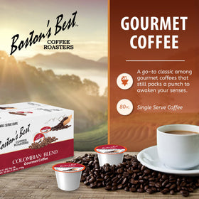 Bostons Best Keurig-compatible K-Cup for quick, flavorful coffee.