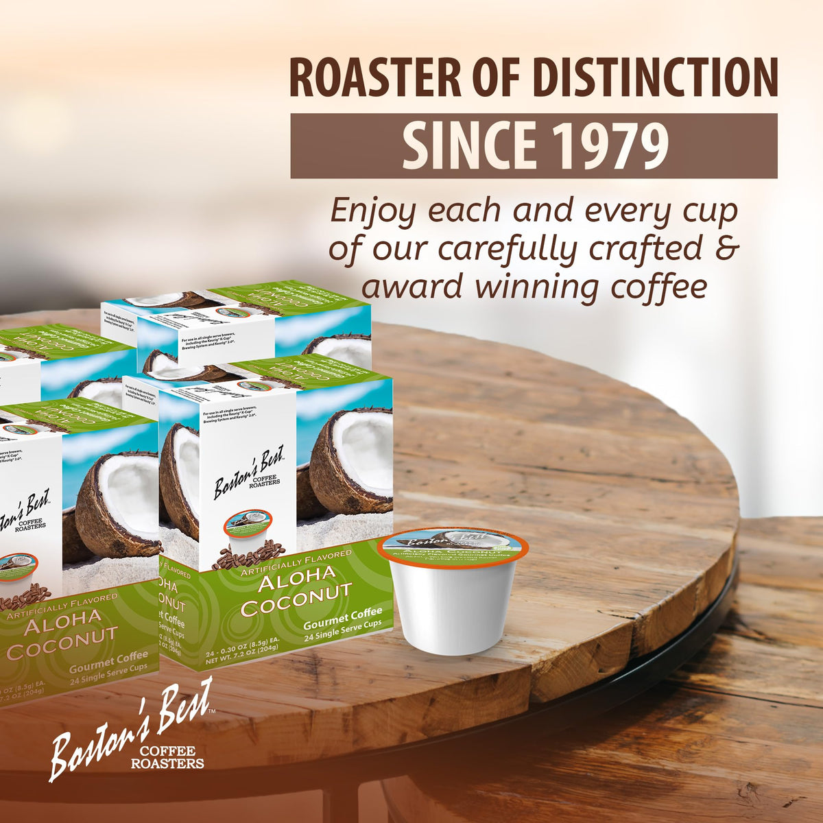 Bostons Best packaging and bundles, 24-count packs for easy gifting.