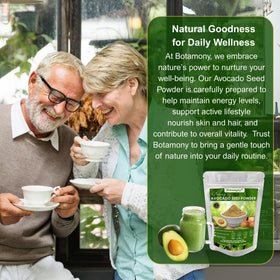 BOTAMONY avocado seed powder used in baking or savory sauces