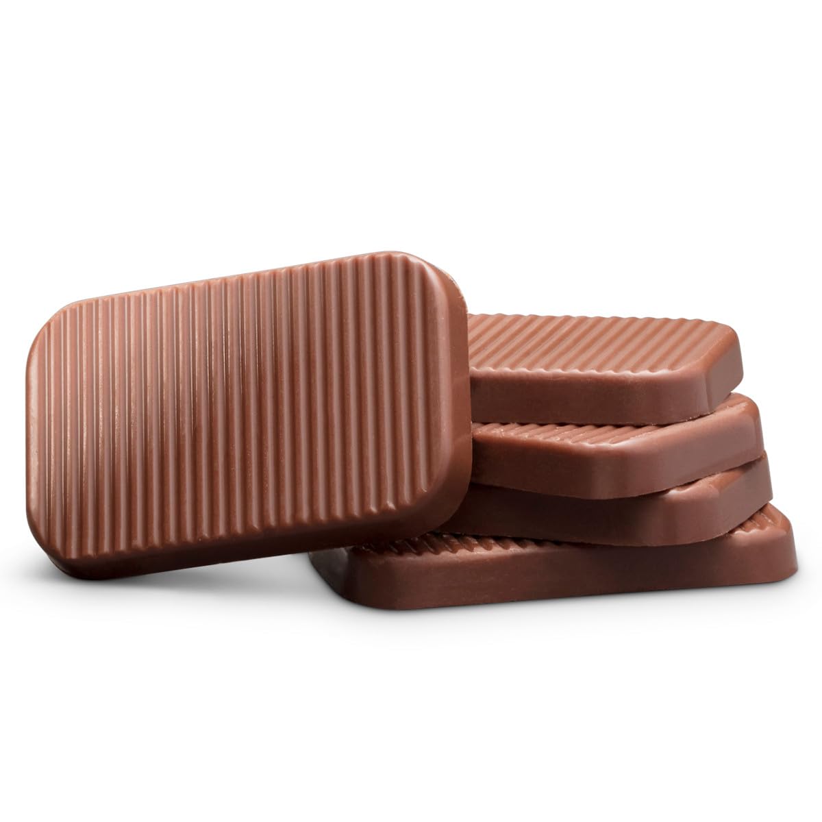 Bouchard Belgian Milk Chocolate on a desk, ready for a quick treat