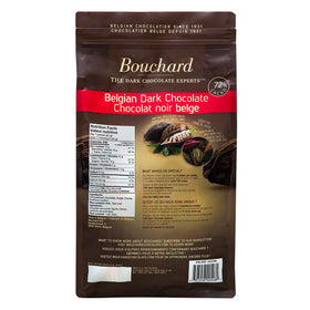 Bouchard packaging highlighting premium Belgian origin.