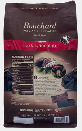 Bouchard ready-to-serve chocolate pieces for gift or dessert
