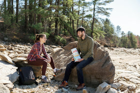 Boulder Canyon avocado oil chips, ideal hiking snack pack.
