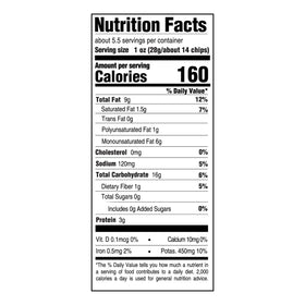 Boulder Canyon sea salt chips with avocado oil show canyon-cut ridges for extra crunch.