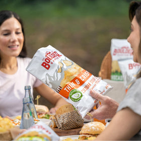 Boulder Canyon sharing-friendly snack collection for gatherings and road trips