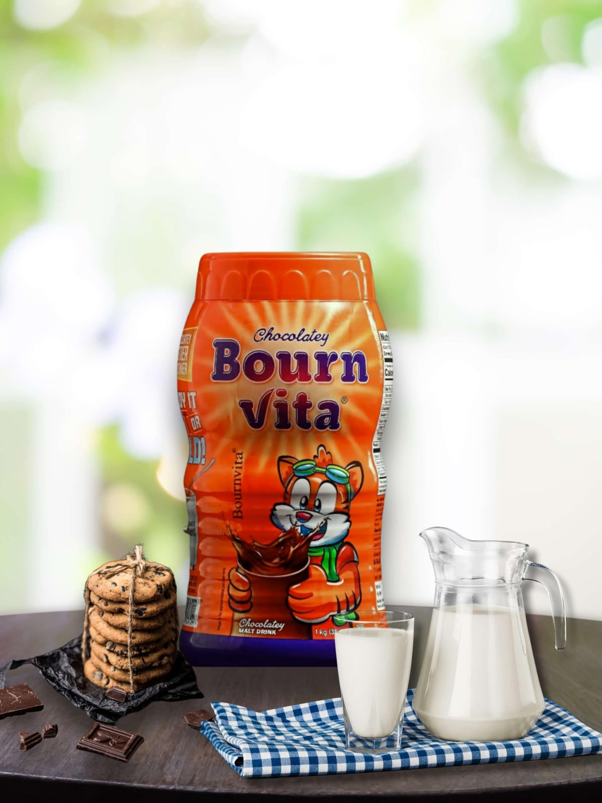 Bournvita with free Limca promo visual promotes added refreshment