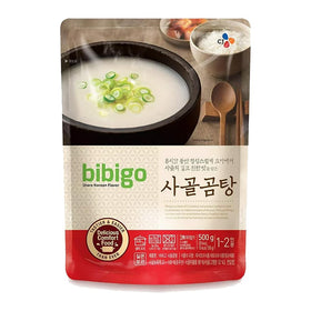 BOX OF LIFE CJ Sagol Gomtang 500g Pack 3 back panel - ideal for home cooking prep.