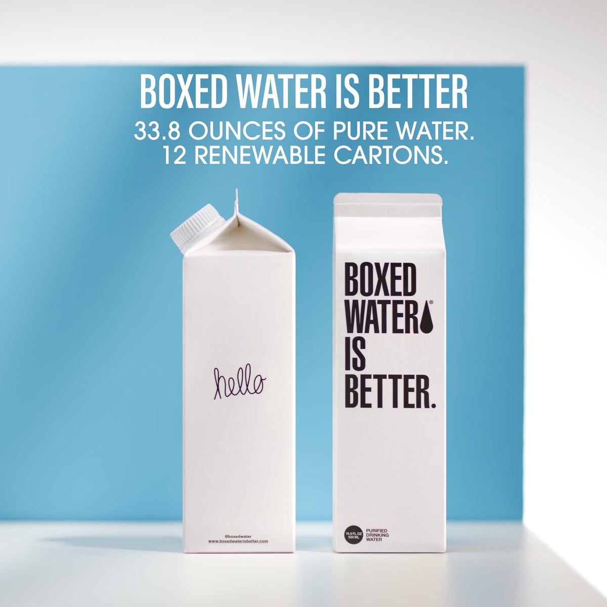 Boxed Water Is Better plant-based boxes promote sustainable hydration choices.