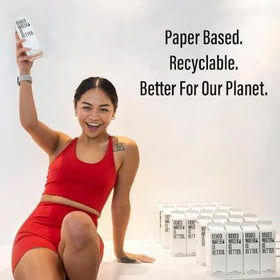 Boxed Water Is Better tree-planting initiative image communicates eco-dedication and social impact.