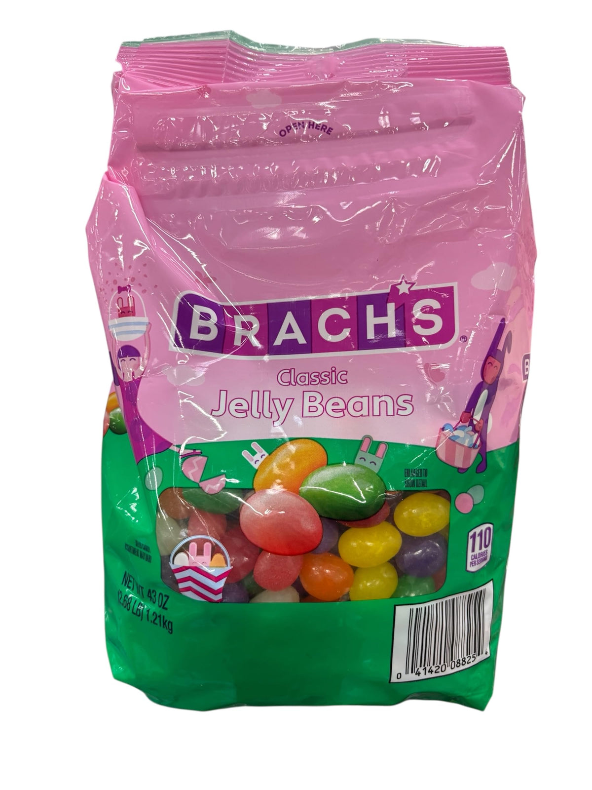 Brach's Classic Jelly Beans in a 43-oz bag for festive treats and sharing.