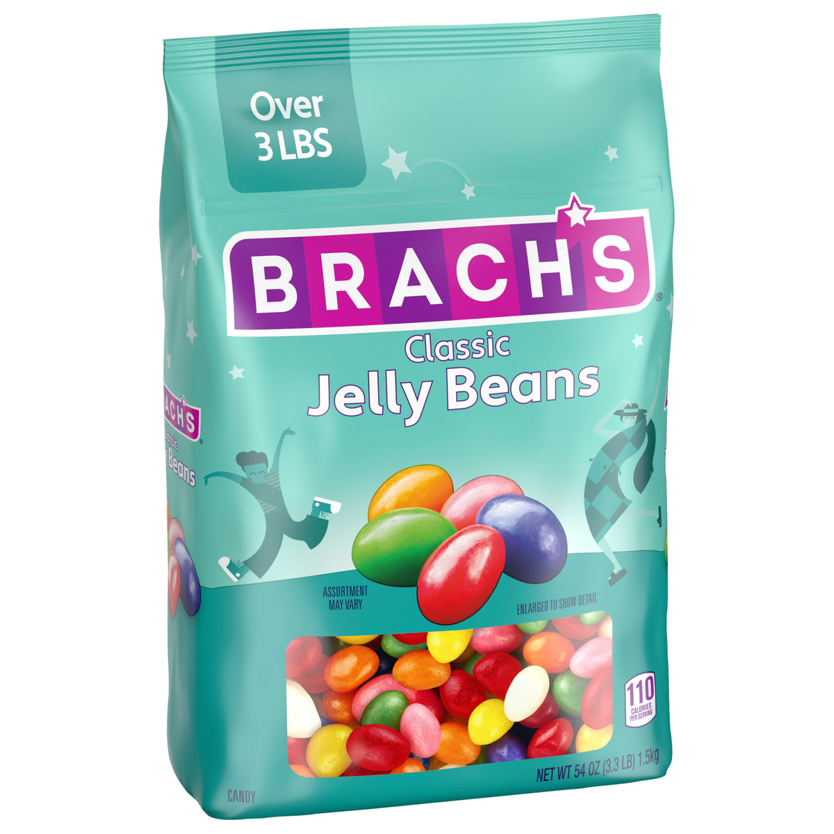 Brach's Classic Jelly Beans fruity-flavors collection ideal for Easter baskets and candy dishes.