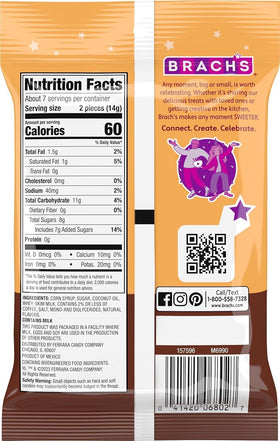 Brach's Coffee Hard Caramels pack-3 visual emphasizes convenient three-pack for sharing.
