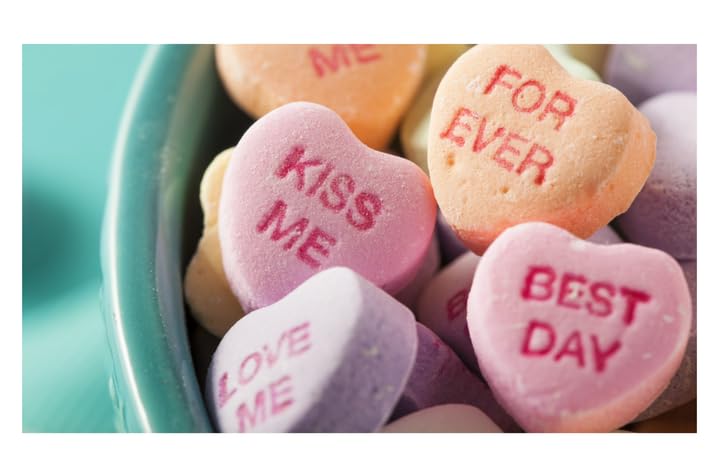 Gift-ready Brach's hearts offer thoughtful Valentine’s present ideas.