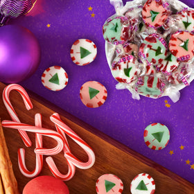 Brach's Mini Peppermint Candy Canes make great stocking stuffers.