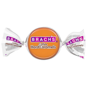 Closeup of Brach's Nips coffee flavor, showcasing smooth texture and lasting sweetness.