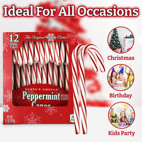 Brach's Peppermint Candy Canes on an office desk for a quick minty pick-me-up