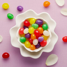Brach's Tiny Jelly Beans used as cupcake toppers for fruity decoration