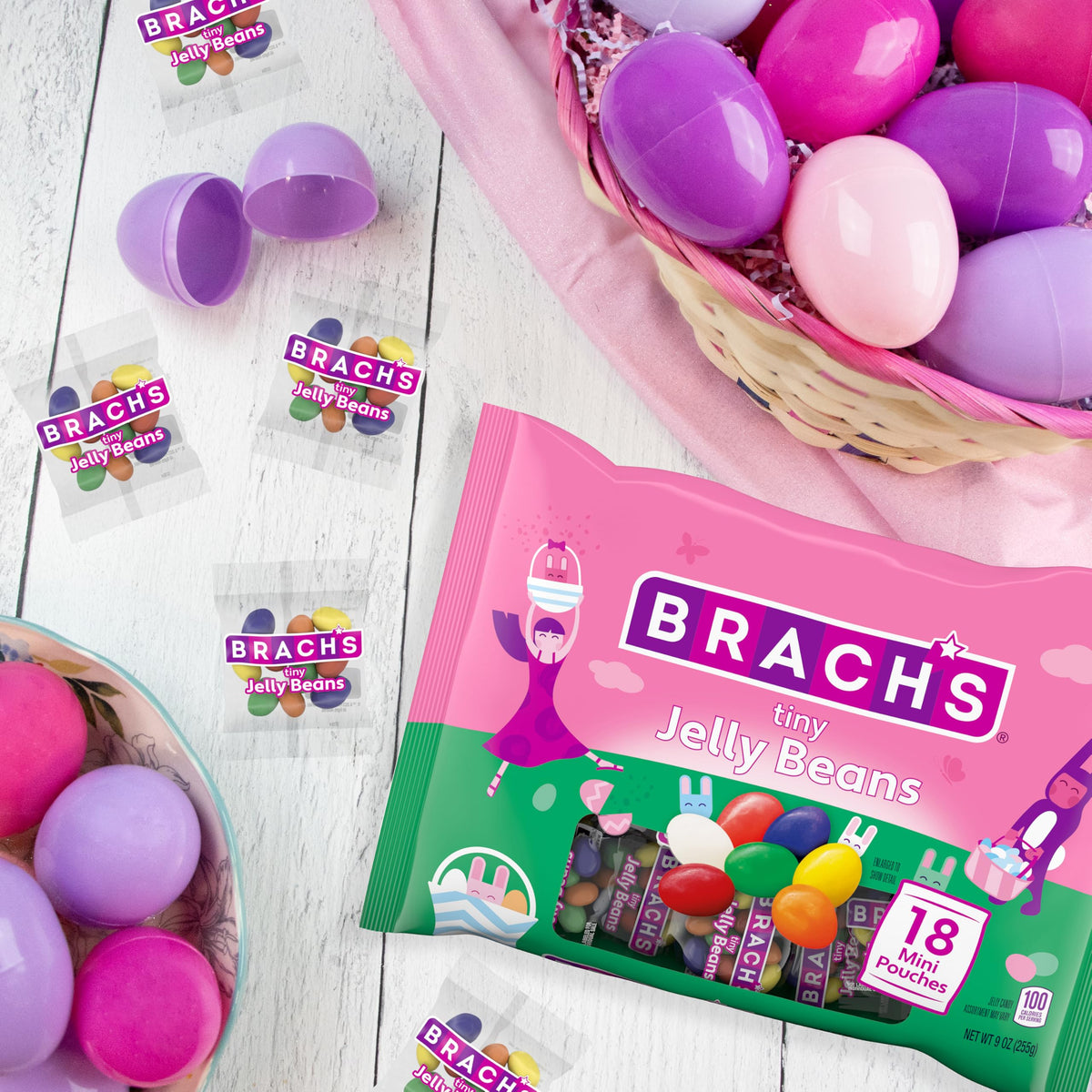 Brach's Tiny Jelly Beans ready for Easter egg hunts and decorative treats