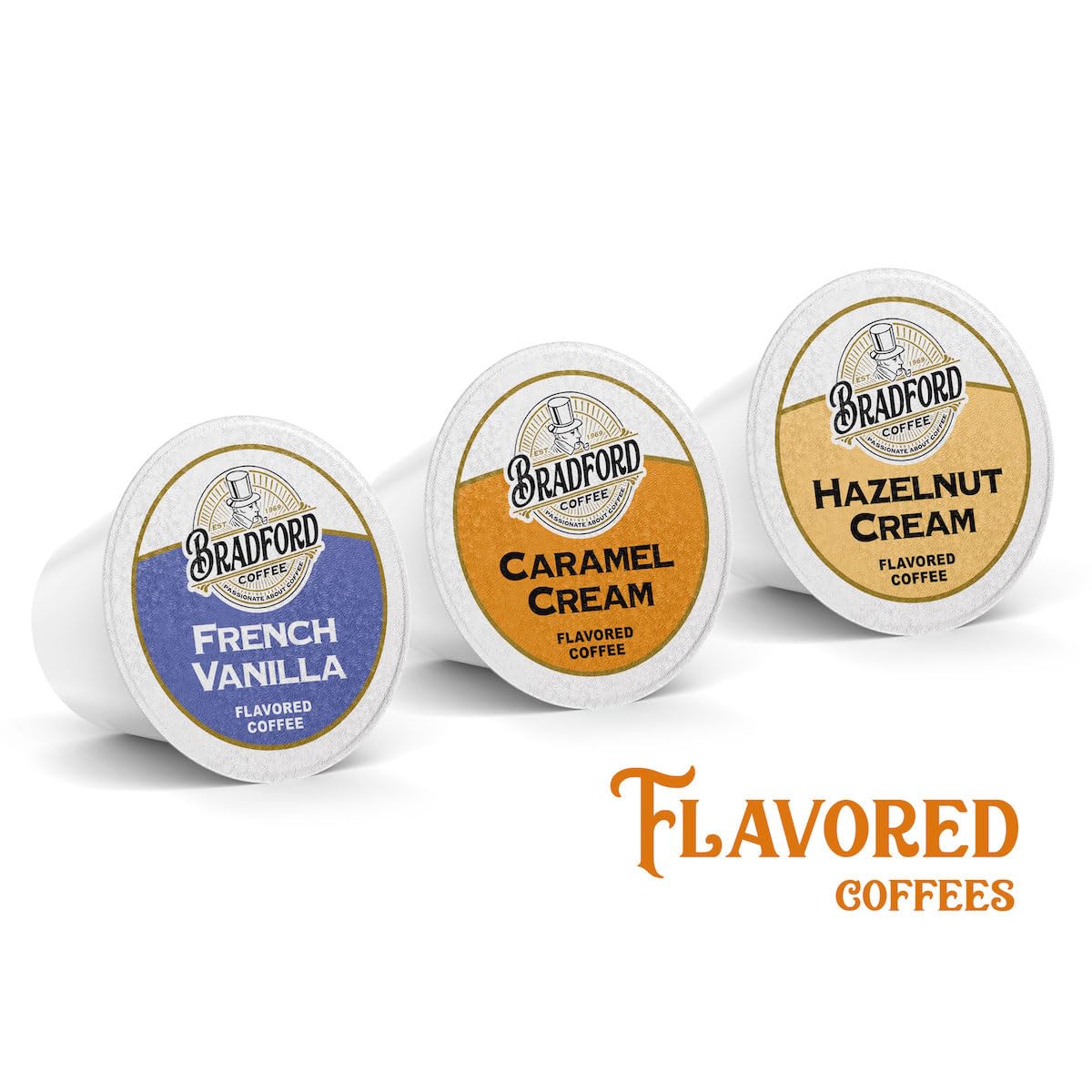 Bradford Coffee Roasters K-Cup pod close-up, showing quality and single-serve simplicity