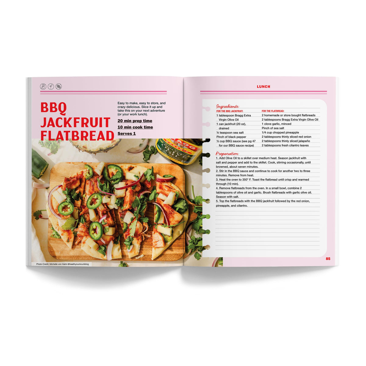 Bragg cookbook-backed cooking with ACV ingredients