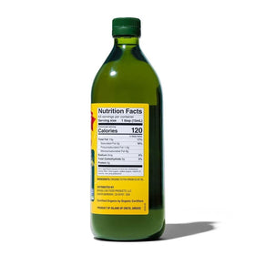 Bragg EVOO pour—smooth texture ideal for sautés and finishing dishes.