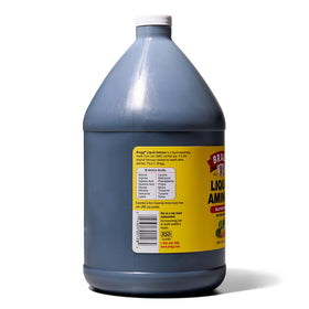 Close-up of Bragg Liquid Aminos label highlighting gluten-free and paleo notes.