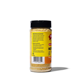 Bragg Nutritional Yeast Seasoning being poured for quick seasoning