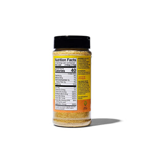 Bragg Nutritional Yeast Seasoning jar close-up highlighting savory flakes for dairy-free flavor