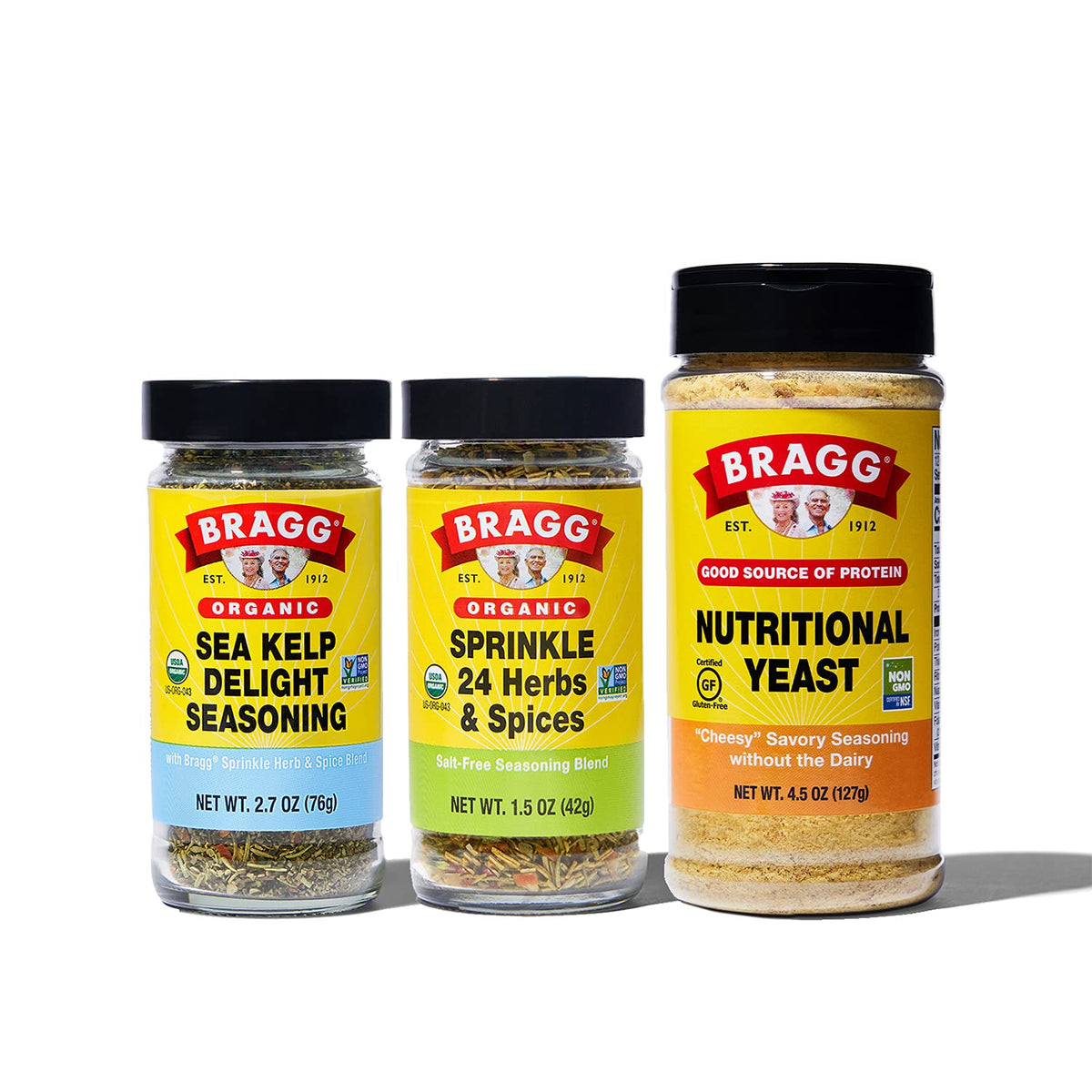 Bragg Sprinkle on potatoes adds savory finish.