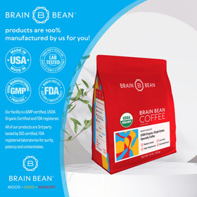 Brain Bean 3-pack packaging demonstrates value and convenient daily use.