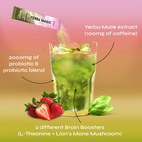 Natural caffeine content in Brainista Yerba Magic