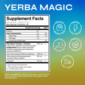 Brainista Yerba Magic scoop highlights simple daily dose for mental clarity