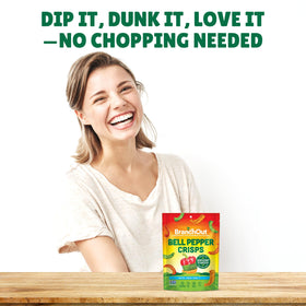 BranchOut Bell Pepper Crisps farm-to-table origin supports local farmers and fair work