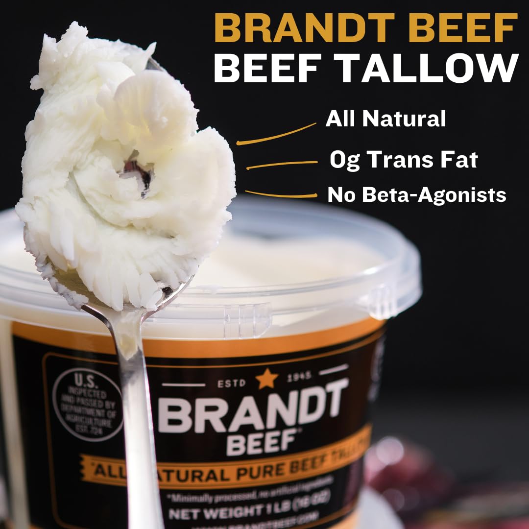 Brandt Beef Tallow from California ranch embodies ethical, hormone-free sourcing.