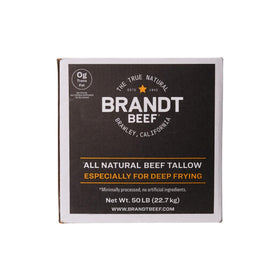 Brandt Beef Tallow ingredients and prep, additive-free option.