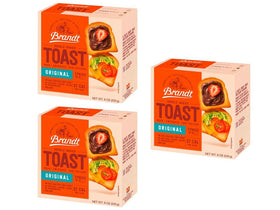 Brandt Zwieback crisp slices ideal for light breakfasts and snacks.