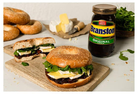 Branston Goldtop pickle served on plate, everyday pantry staple for flavor boost.