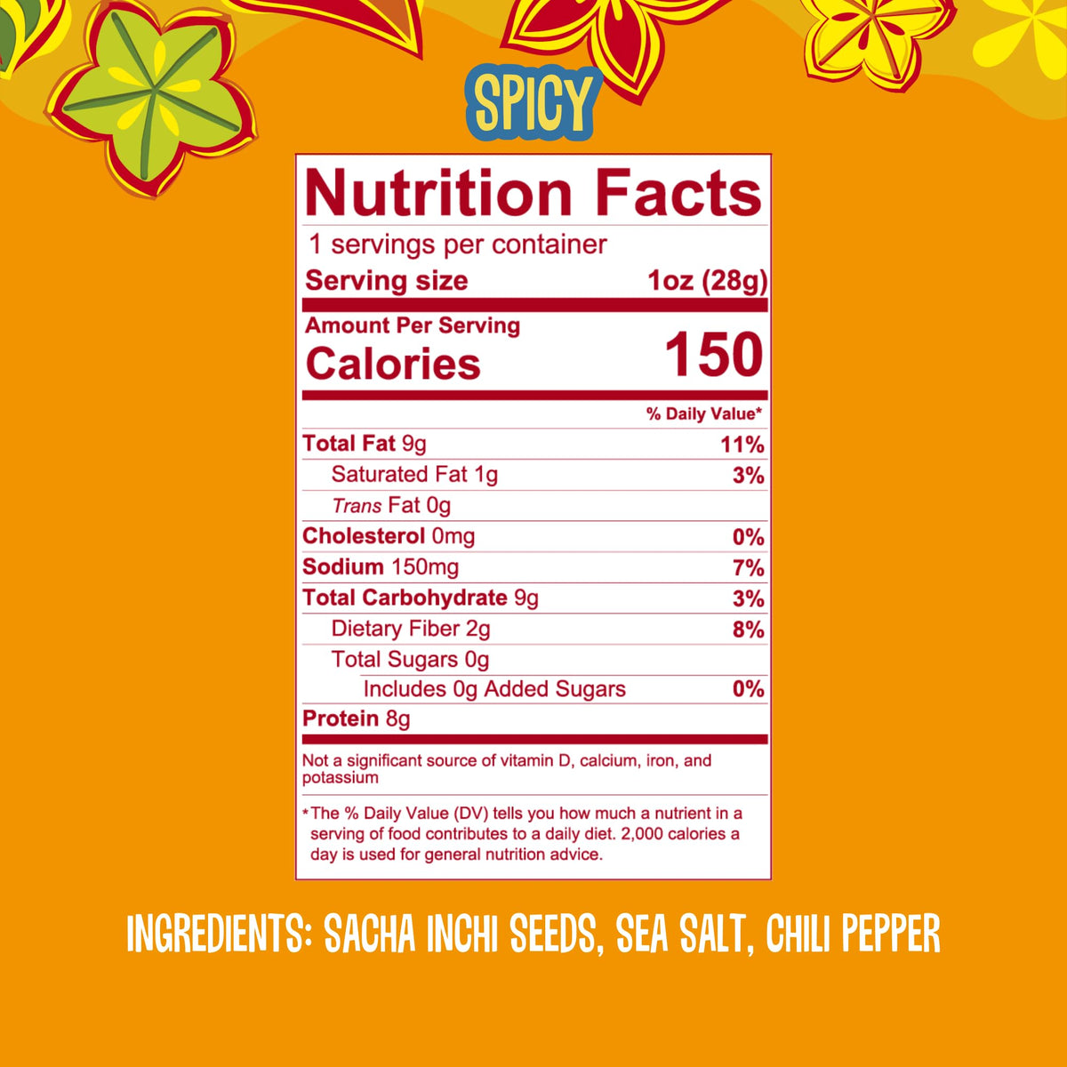 Brass Roots Incan Seeds kids-safe snack pack in lunchbox scene.