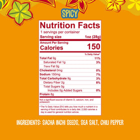 Brass Roots Incan Seeds kids-safe snack pack in lunchbox scene.